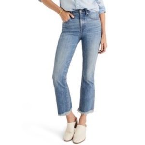 Madewell 10” High Riser Demi Boot Jeans